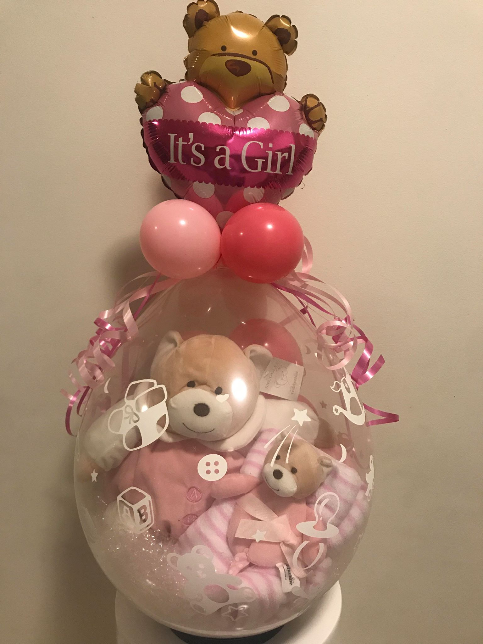 Newborn Baby Girl Gift Balloon