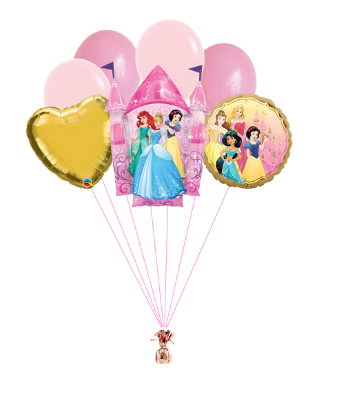 Disney Princess Birthday Balloons - Bubble Moo Balloons